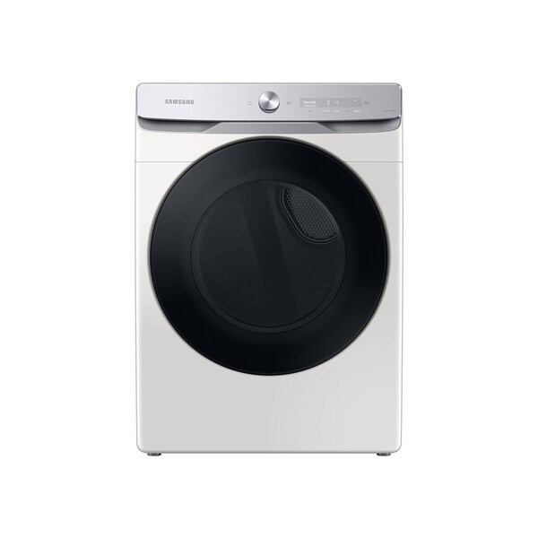 Almo 7.5 cu. ft. AI-Powered Smart Dial Gas Dryer with Super Speed Dry and Steam Sanitize+ in Ivory - DVG50A8600E
