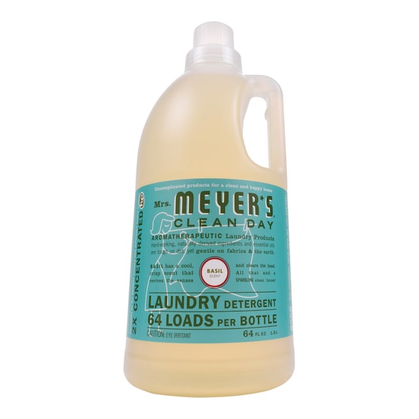 Mrs. Meyers Clean Day Mrs. Meyer's Clean Day Basil Scent Laundry Detergent Liquid 64 oz - 14831