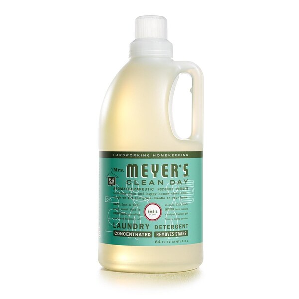 Mrs. Meyers Clean Day Mrs. Meyer's Clean Day Basil Scent Laundry Detergent Liquid 64 oz - 14831