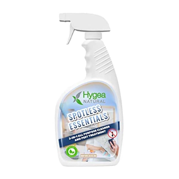 Hygea Natural 24 oz Spotless Essentials 2-in-1 Pest Laundry Fresh Cleaner Spray - HN-3006