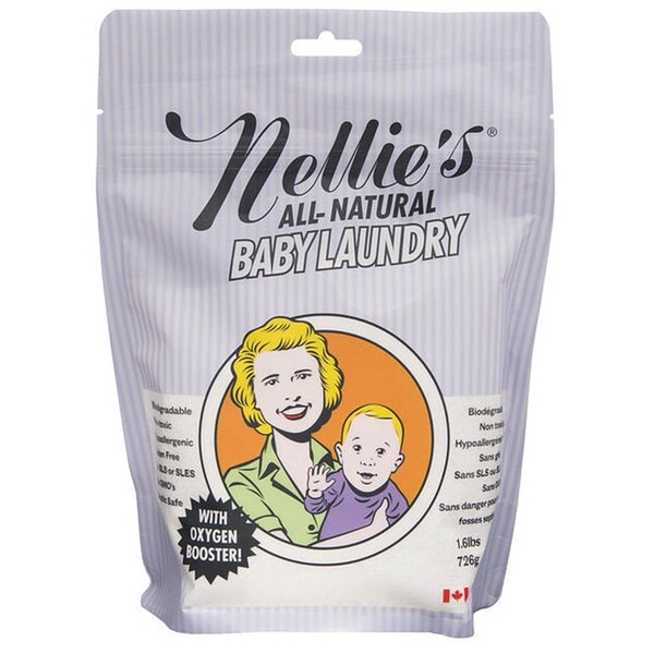 Nellie&Aposs Clean Nellies Baby Laundry Soda 50 Load Pouch - NBS-S