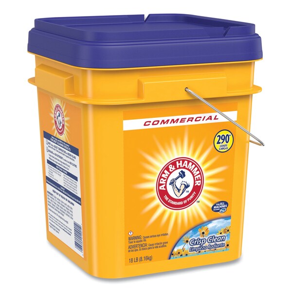 Arm & Hammer Powder Laundry Detergent, Crisp Clean, 18 lb Pail - 3320001001