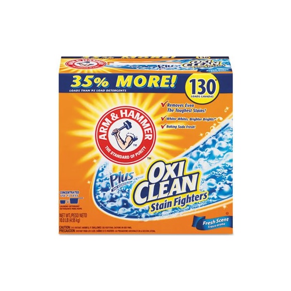 Arm & Hammer ArmHammer, Power Of Oxiclean Powder Detergent, Fresh, 9.92lb Box, 3PK - 3320000108
