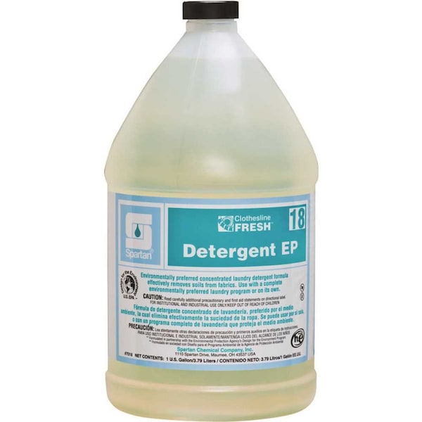 Spartan Chemical Clothesline Fresh 1 Gallon Detergent EP - 701804