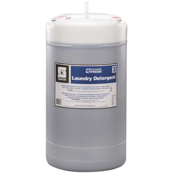 Spartan Chemical Co Clothesline Fresh 15 Gallon Laundry Detergent - 700315