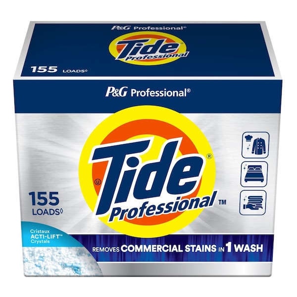 Tide Professional Commercial Powder Laundry Detergent, 197 oz Box - 80782769