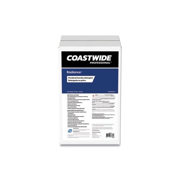 Coastwide RADIANCE POWDERED LAUNDRY DETERGENT, CITRUS VIOLET SCENT, 50 LB BOX - 665223