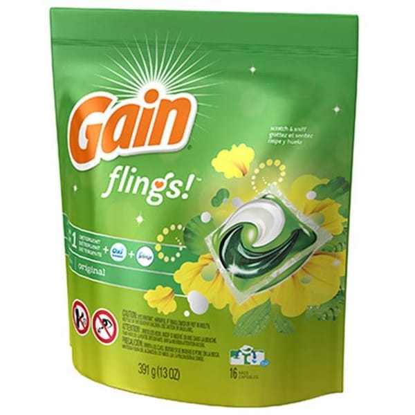 Gain Gain 86750 Original Scent Gain Flings; 16 Count - 178119