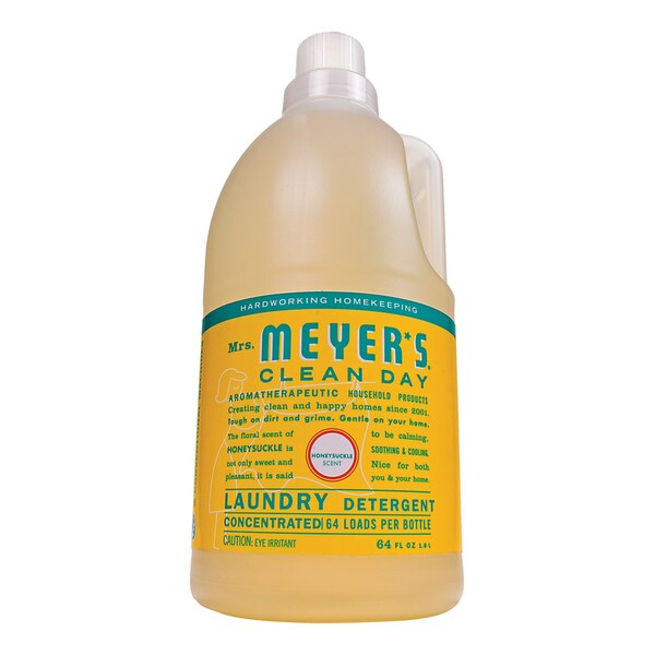 Mrs. Meyers Clean Day Mrs. Meyer's Clean Day Honeysuckle Scent Laundry Detergent Liquid 64 oz 1 pk - 70112