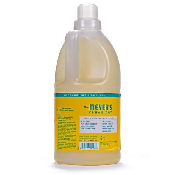 Mrs. Meyers Clean Day Mrs. Meyer's Clean Day Honeysuckle Scent Laundry Detergent Liquid 64 oz 1 pk - 70112