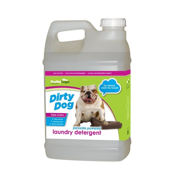 Provetlogic 2.2.5 gal Dirty Dog Peroxide Powered Laundry Detergent - V50-25MN