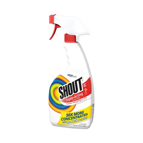 Shout Laundry Stain Treatment, Pleasant Scent, 22 oz Trigger Spray Bottle - 356160