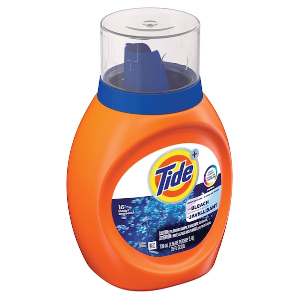 Tide Plus Bleach Alternative Liquid Laundry Detergent, HE Compatible, 16 Loads Original Scent, 25oz, 6PK - 80353520