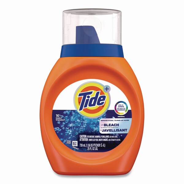 Tide Plus Bleach Alternative Liquid Laundry Detergent, HE Compatible, 16 Loads Original Scent, 25oz, 6PK - 80353520