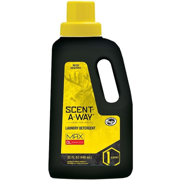 Hunters Specialties 32 oz Scent-A-Way Max Odorless Laundry Detergent - 7920