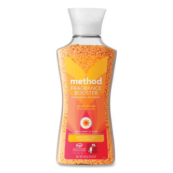 Method Fragrance Booster Beads, Ginger Mango Scent, 14.8 oz Bottle, 6PK - 327600