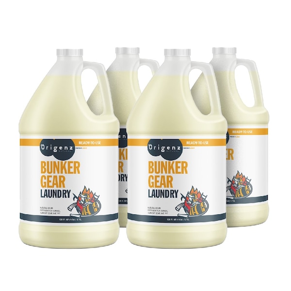Origenz Natural Laundry Detergent, Liquid, Clear to amber, 4 PK - FPR75-LL-04X1-E882