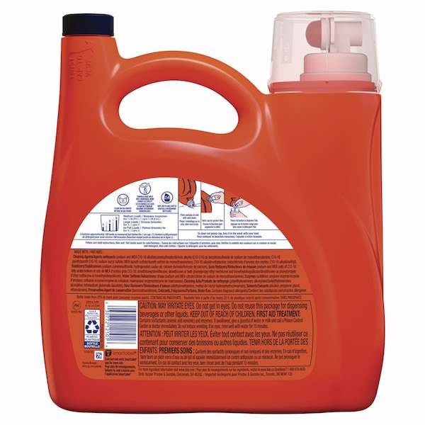 Tide Liquid Laundry Detergent, Original Scent, 146 oz Pour Bottle, 4PK - 80718334