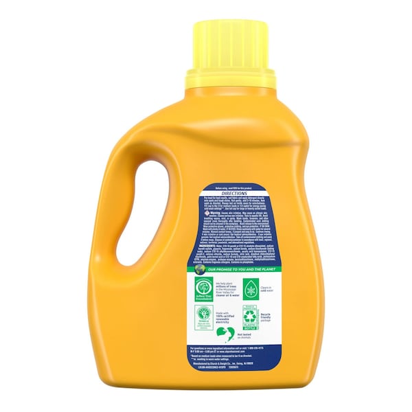 Arm & Hammer OxiClean Concentrated Liquid Laundry Detergent, Fresh, 100.5 oz Bottle, 4PK - 3320050027