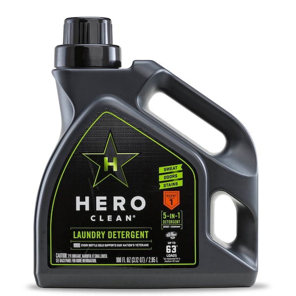 Hero Clean Hero Clean Juniper Scent Laundry Detergent Liquid 100 oz - 704400400