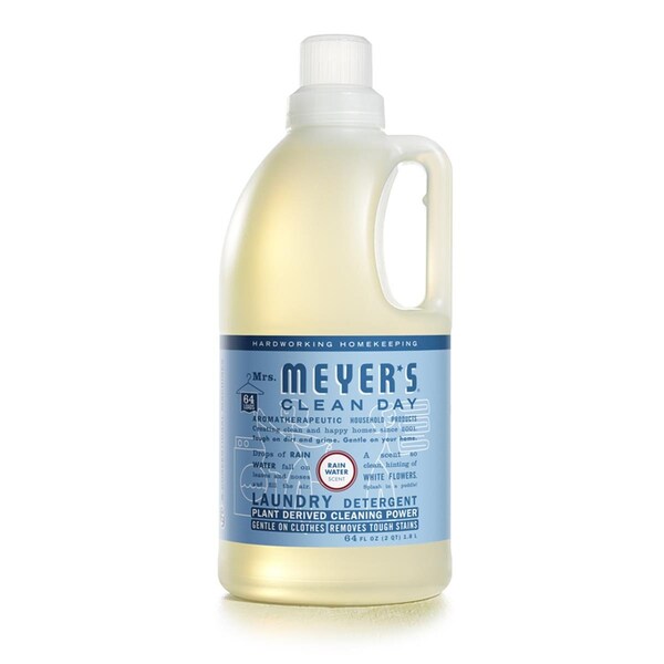 Mrs Myers 64 oz Clean Day Rain Water Scent Laundry Detergent Liquid, 6PK - 1017775