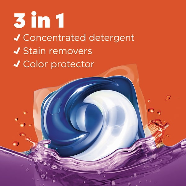 Tide PODS Laundry Detergent, Spring Meadow, 66 oz Tub, 76 Pacs/Tub - 80735047