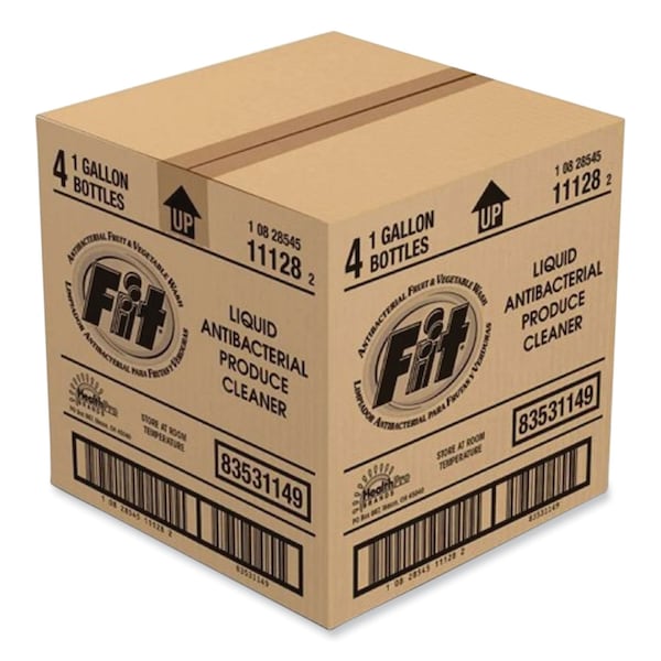 Fit Produce Wash, Citrus Scent, 1 gal Bottle, 4PK - 83531149