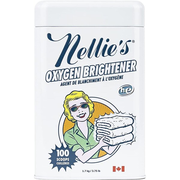 Nellies All Natural 3.75 lbs 100 Loads Oxygen Brightener, 6PK - 398623