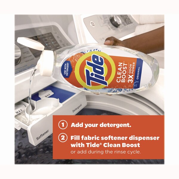 Tide Clean Boost In-Wash Scent Booster, Original Scent, 48 oz Bottle - 09787