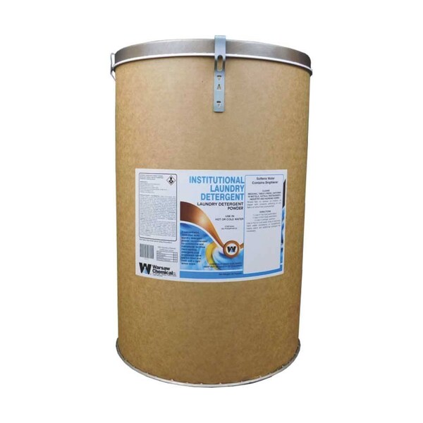 Warsaw Chemical Institutional Laundry Detergent, Lemon Scent, 300lbs drum - 30232-0000300