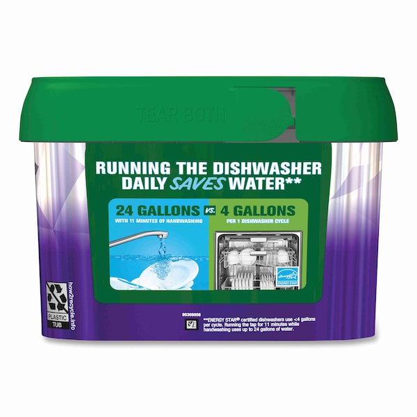 Cascade Platinum Plus ActionPacs Dishwasher Detergent Pods, Fresh Scent, 20.7 oz Tub, 228PK - 80374823