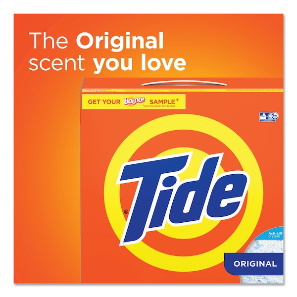 Tide Laundry Detergent, 143 oz Box, Powder, Tide Original, 2 PK - 85006