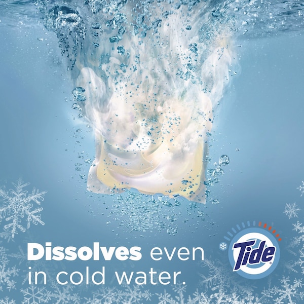 Tide PODS Laundry Detergent, Free and Gentle, 63 oz Tub, 76 Pacs/Tub - 80737337