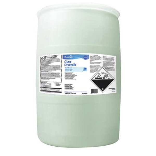 Diversey Laundry Detergent, 130 kg Drum, Powder, Unscented, White - 10000229