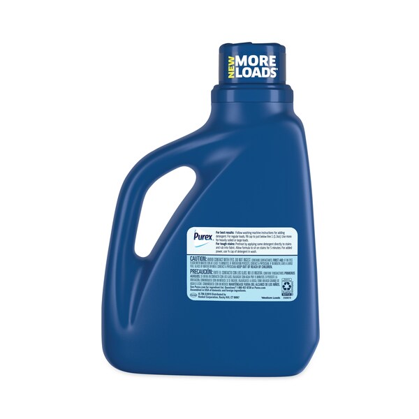 Purex Laundry Detergent, 50 oz Bottle, Liquid, Mountain Breeze®, 6 PK - 04784CT