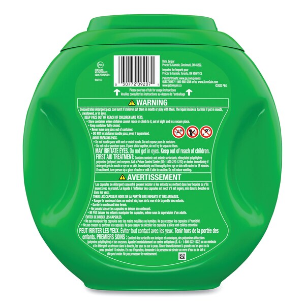 Gain Flings Detergent Pods, Original, 76 Pods/Tub, 4PK - 80735397