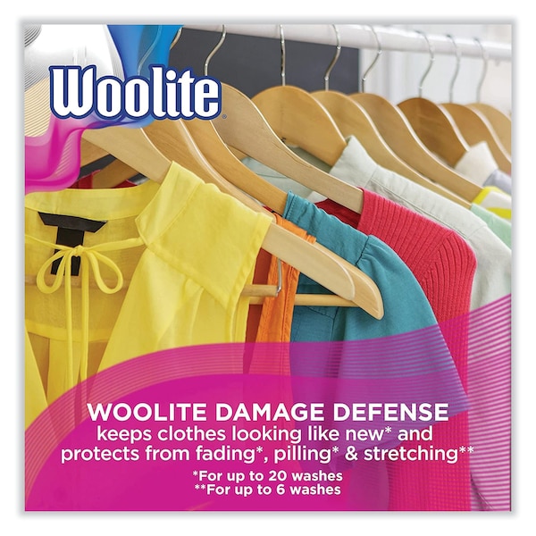 Woolite® Laundry Detergent, 50 oz Bottle, Liquid, Light Floral, 6 PK - 62338-77940