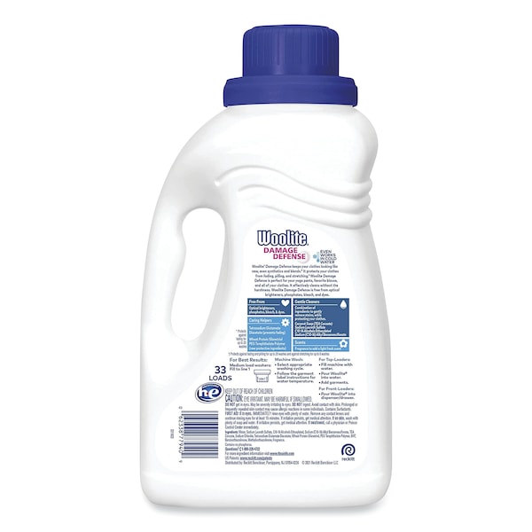 Woolite® Laundry Detergent, 50 oz Bottle, Liquid, Light Floral, 6 PK - 62338-77940