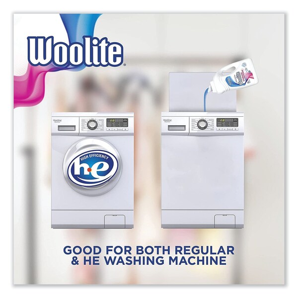 Woolite® Laundry Detergent, 50 oz Bottle, Liquid, Light Floral, 6 PK - 62338-77940