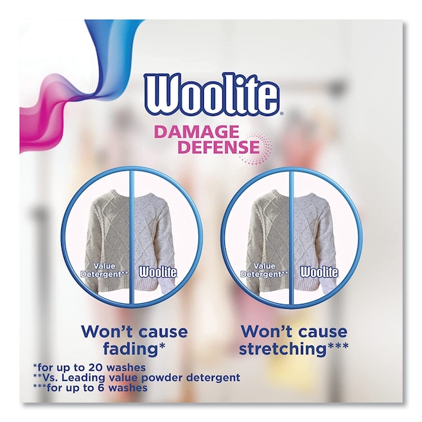 Woolite® Laundry Detergent, 50 oz Bottle, Liquid, Light Floral, 6 PK - 62338-77940
