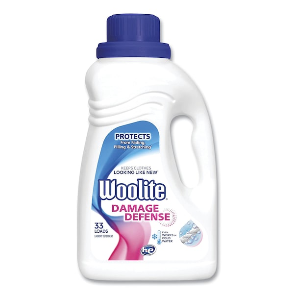 Woolite® Laundry Detergent, 50 oz Bottle, Liquid, Light Floral, 6 PK - 62338-77940
