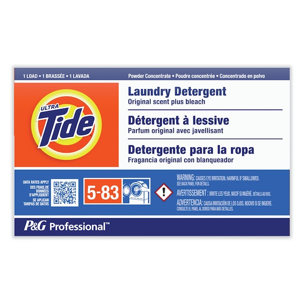 Tide Professional Laundry Detergent, 1.4 oz Vending Box, Powder, Tide® Original, 156 PK - 80360892