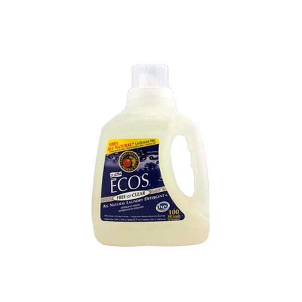 Earth Friendly Products 100 fl oz Ecos Ultra 2X All Natural Laundry Detergent - Free And Clear - 285262