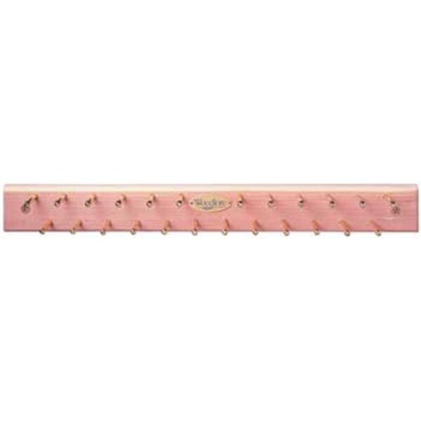 Woodlore Woodlore 82021 Tie Rack With Brass Screws - 82021