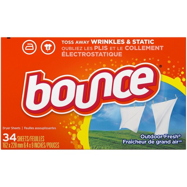 Bounce Fabric Softener Sheet Outdoor Fresh, PK408 - 78051