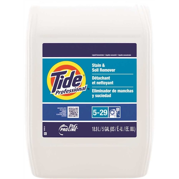 Tide Professional 640 oz Fabric Softener Closed Loop Stain and Soil Remover - 003700039382