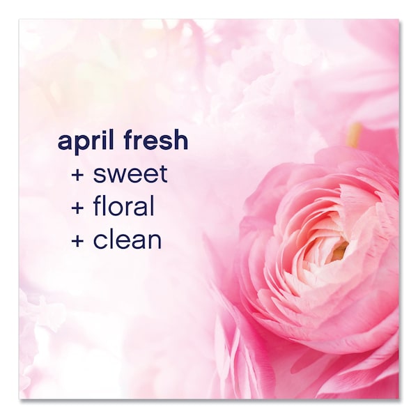 Downy Coin Vend Liquid Fabric Softener, Single-Use Packet, April Fresh, PK156, 156PK - 10037000025006