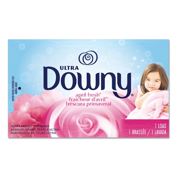 Downy Coin Vend Liquid Fabric Softener, Single-Use Packet, April Fresh, PK156, 156PK - 10037000025006
