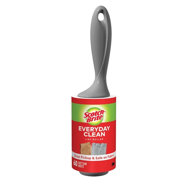 3M Scotch-Brite Lint Roller 4 in. W X 377 in. L - 836RS-60