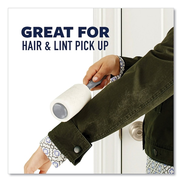 Scotch-Brite Lint Roller, Heavy-Duty Handle, 70 Sheets/Roller, 2PK - 7100278673